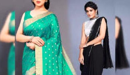आफिस जाने के लिए स्टाइल करें ये फैब्रिक साड़ी, ये हो सकता है बेस्ट ऑप्शन