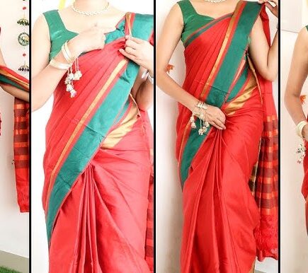 कमर पर ऐसे साड़ी करे प्लीट्स, जानिये आसान से टिप्स